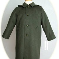 Child's green Loden coat