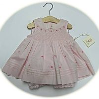 Babies' smocked dresses
