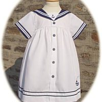 Baby girl's sailor dress