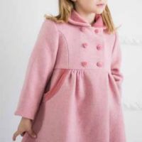 Little girl's traditional coat
