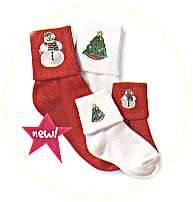 Baby's Christmas Socks